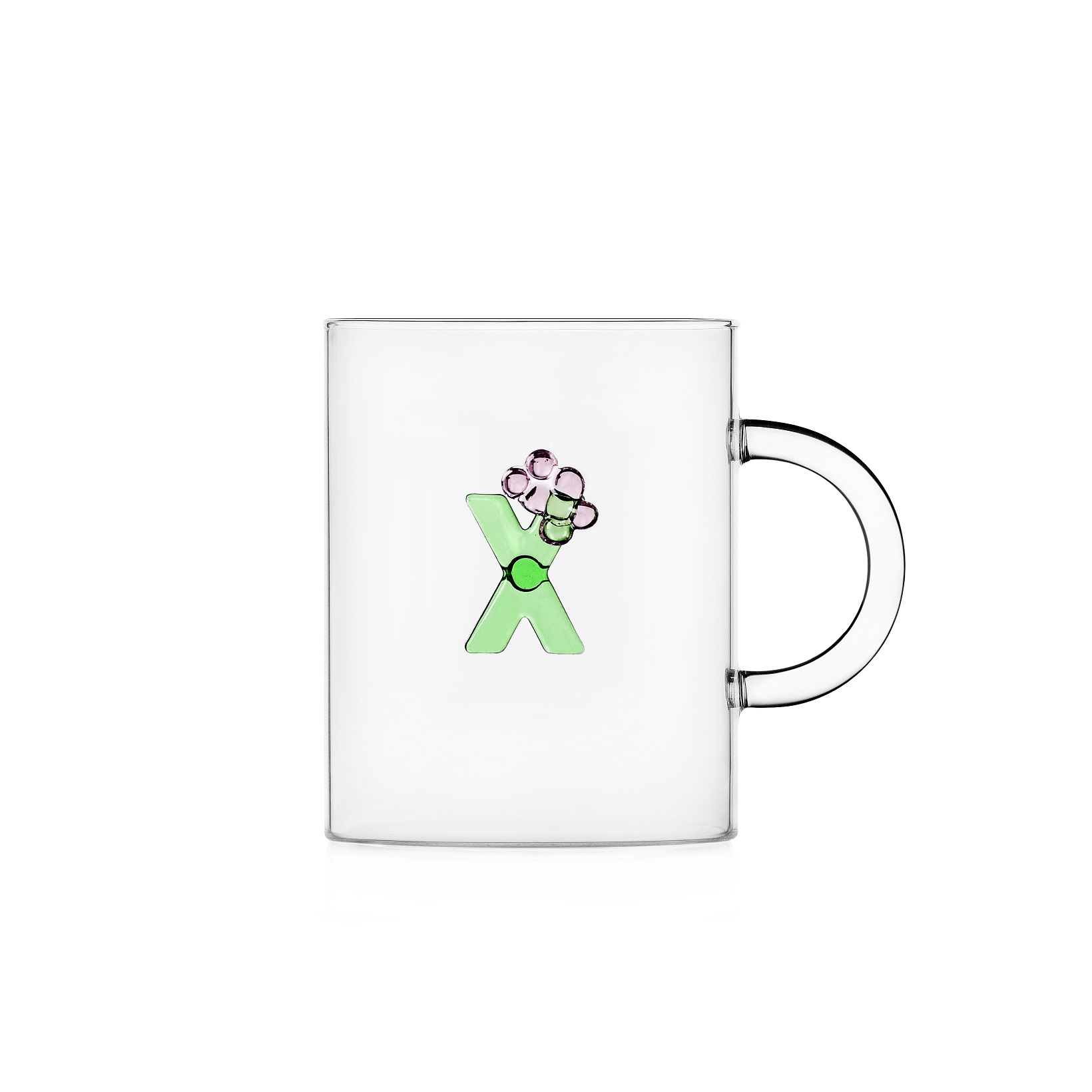 Mug Ichendorf Collezione Greenwood Alfabeto Fiorito Lettera X